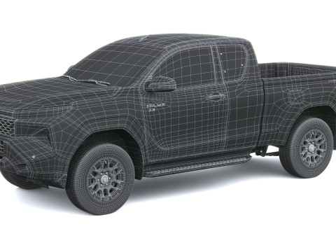 Toyota HiLux Xtra Cab 2026 Modello 3D