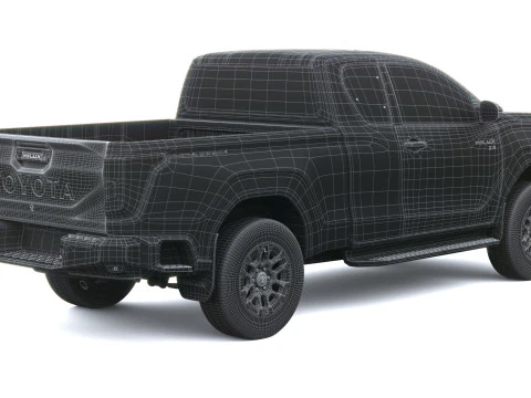 Toyota HiLux Xtra Cab 2026 3D Model