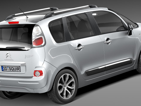 Citroen C3 Picasso 2013 3D Model