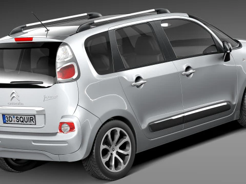Citroen C3 Picasso 2013 3D Model