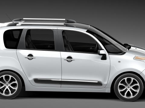 Citroen C3 Picasso 2013 3D Model