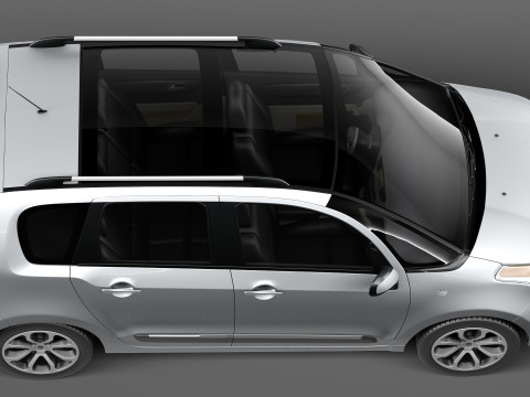 Citroen C3 Picasso 2013 3D Model