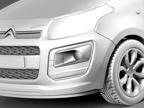 Citroen C3 Picasso 2013 3D Model