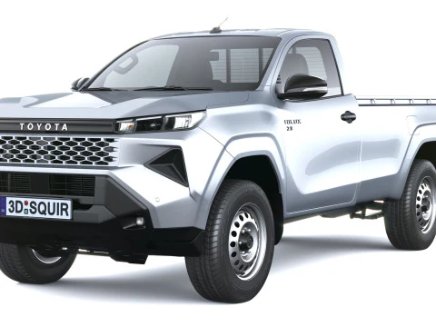 Toyota HiLux cabina singola 2026 Modello 3D