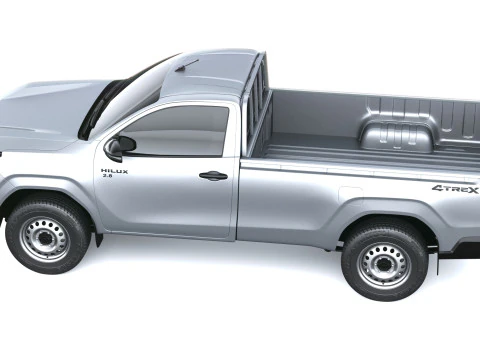 Toyota HiLux cabina singola 2026 Modello 3D