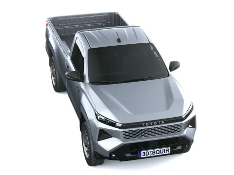 Toyota HiLux cabina singola 2026 Modello 3D