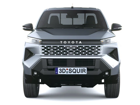 Toyota HiLux cabina singola 2026 Modello 3D