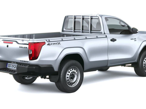 Toyota HiLux cabina singola 2026 Modello 3D