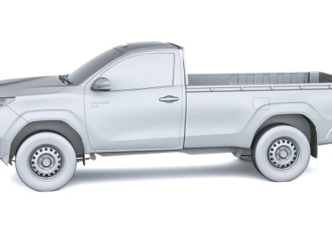 Toyota HiLux cabina singola 2026 Modello 3D