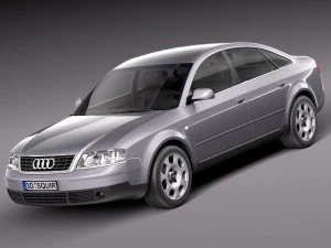 Audi A6 Sedan 1997 3D Model
