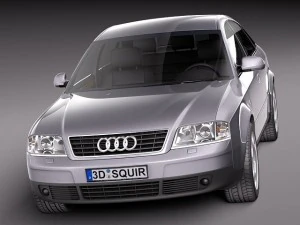 Audi A6 Sedan 1997 3D Model
