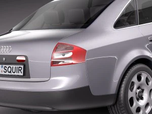 Audi A6 Sedan 1997 3D Model