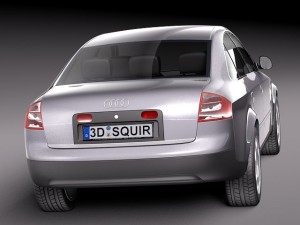 Audi A6 Sedan 1997 3D Model
