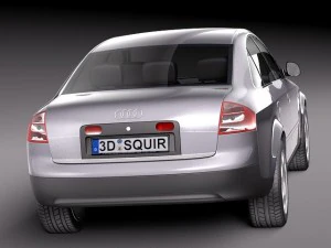 Audi A6 Sedan 1997 3D Model