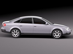 Audi A6 Sedan 1997 3D Model