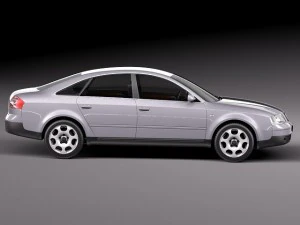 Audi A6 Sedan 1997 3D Model