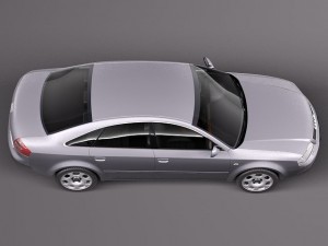 Audi A6 Sedan 1997 3D Model