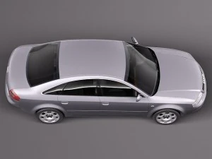 Audi A6 Sedan 1997 3D Model