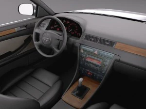 Audi A6 Sedan 1997 3D Model