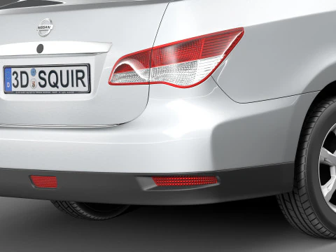 Nissan Almera 2013 3D Model