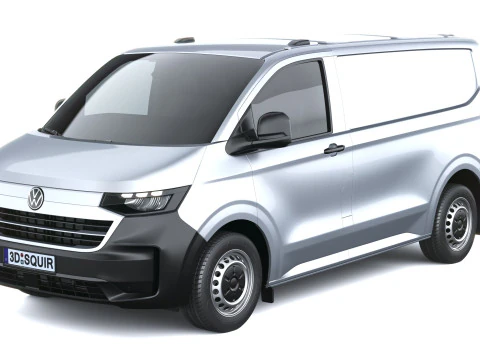 Volkswagen Transporter T7 Van SWB 2025 3D Model