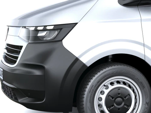 Volkswagen Transporter T7 Van SWB 2025 3D Model