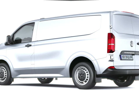 Volkswagen Transporter T7 Van SWB 2025 3D Model