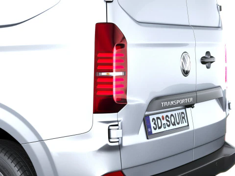 Volkswagen Transporter T7 Van SWB 2025 3D Model