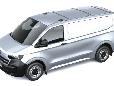 Volkswagen Transporter T7 Van SWB 2025 3D Model