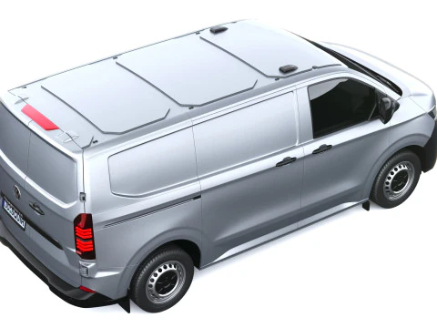 Volkswagen Transporter T7 Van SWB 2025 3D Model