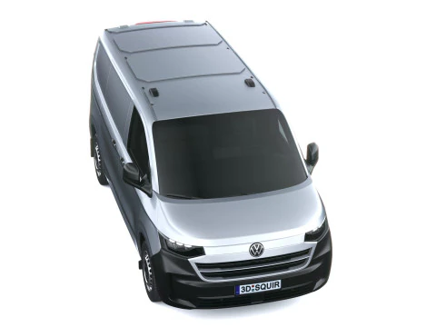 Volkswagen Transporter T7 Van SWB 2025 3D Model