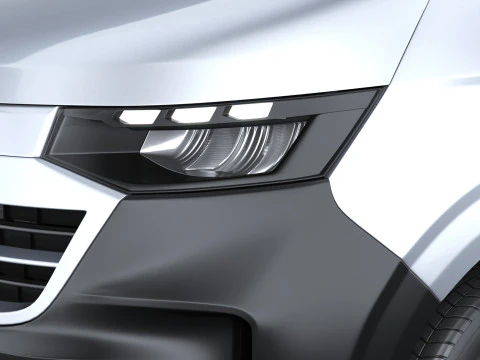 Volkswagen Transporter T7 Van SWB 2025 3D Model