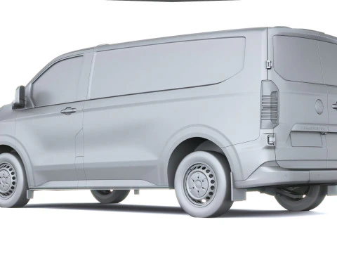 Volkswagen Transporter T7 Van SWB 2025 3D Model