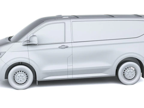 Volkswagen Transporter T7 Van SWB 2025 3D Model