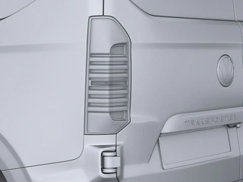 Volkswagen Transporter T7 Van SWB 2025 3D Model