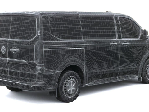 Volkswagen Transporter T7 Van SWB 2025 3D Model