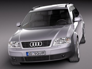 Audi A6 Avant 1997-2004 3D Модель