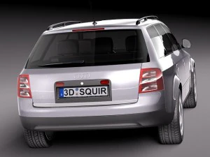 Audi A6 Avant 1997-2004 3D Model