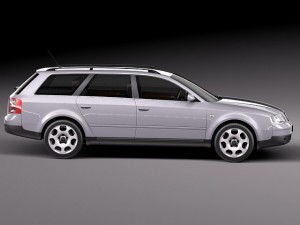Audi A6 Avant 1997-2004 3D Модель