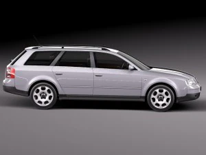 Audi A6 Avant 1997-2004 3D Model