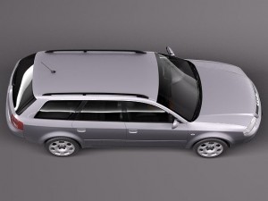 Audi A6 Avant 1997-2004 3D Модель
