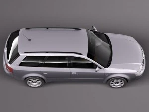 Audi A6 Avant 1997-2004 3D Model