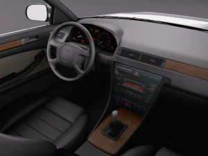Audi A6 Avant 1997-2004 3D Model