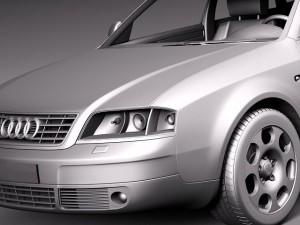 Audi A6 Avant 1997-2004 3D Модель