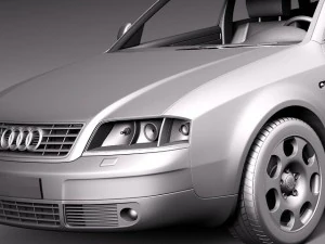 Audi A6 Avant 1997-2004 3D Model