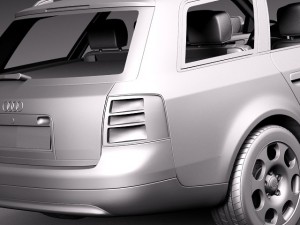 Audi A6 Avant 1997-2004 3D Модель