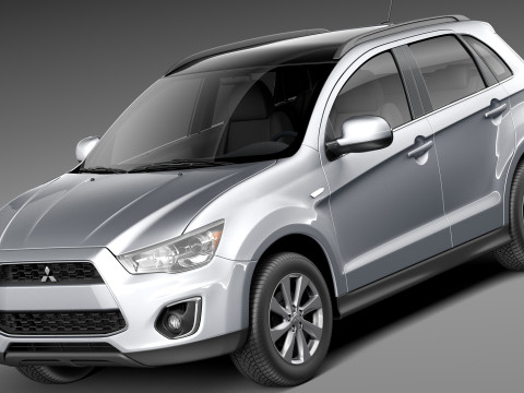Mitsubishi Outlander Sport RVR ASX 2013 Modèle 3D