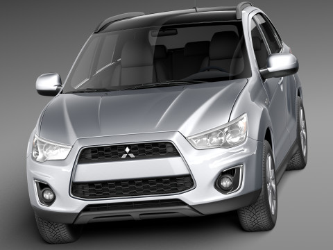 Mitsubishi Outlander Sport RVR ASX 2013 3D 模型