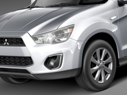 Mitsubishi Outlander Sport RVR ASX 2013 3D 模型
