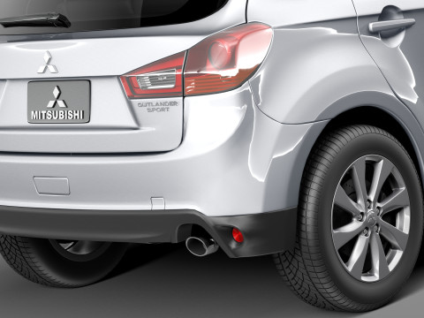 Mitsubishi Outlander Sport RVR ASX 2013 3D 模型